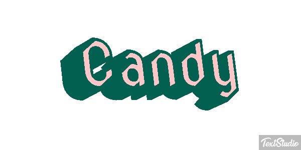 Candy Текстовый эффект