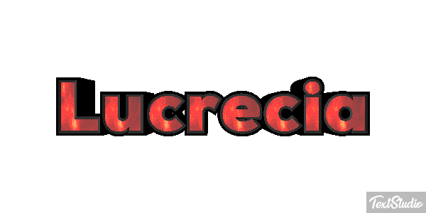 Lucrécia Efecto de texto
