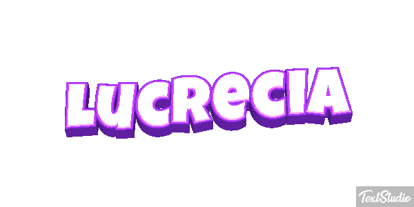 Lucrécia Efecto de texto