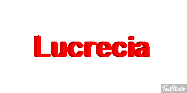 Lucrécia Efecto de texto