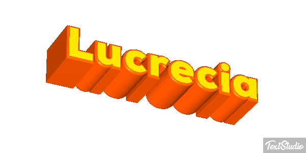 Lucrécia Efecto de texto