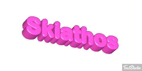 Skiathos Текстовый эффект