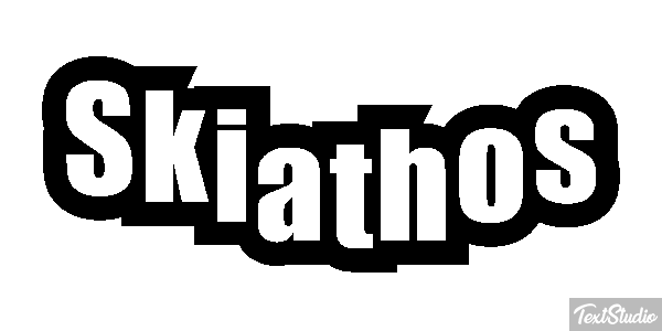 Skiathos Текстовый эффект