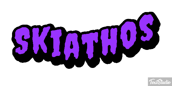 Skiathos Текстовый эффект