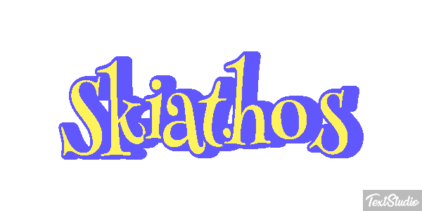 Skiathos Текстовый эффект