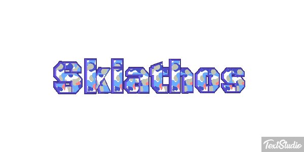 Skiathos Текстовый эффект