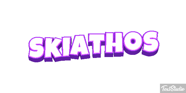 Skiathos Текстовый эффект