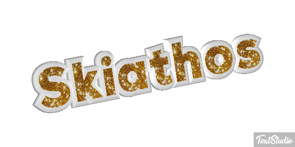 Skiathos Текстовый эффект