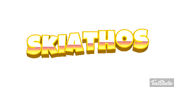 Skiathos Текстовый эффект