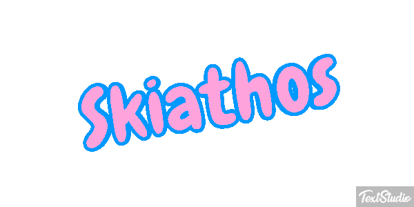 Skiathos Текстовый эффект
