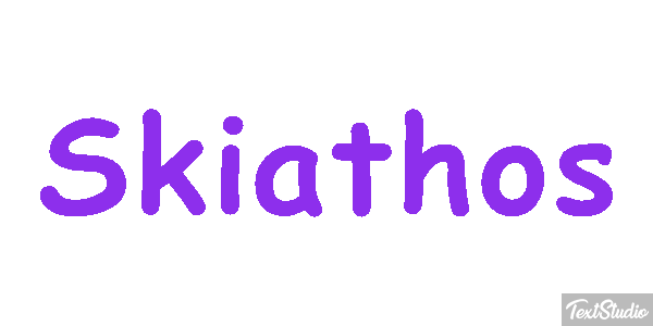 Skiathos Текстовый эффект