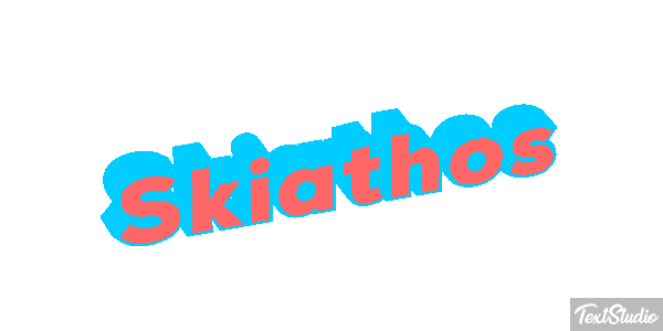 Skiathos Текстовый эффект