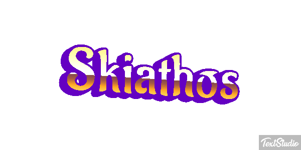 Skiathos Текстовый эффект