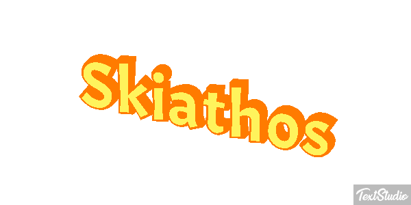 Skiathos Текстовый эффект