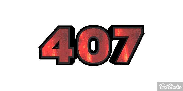 407 Texteffekt