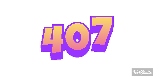 407 Texteffekt