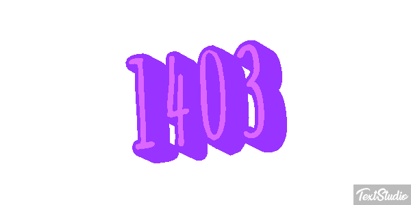 1403 Text effect