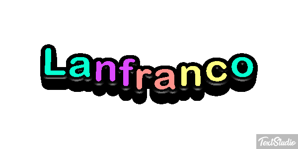 Lanfranco テキスト効果