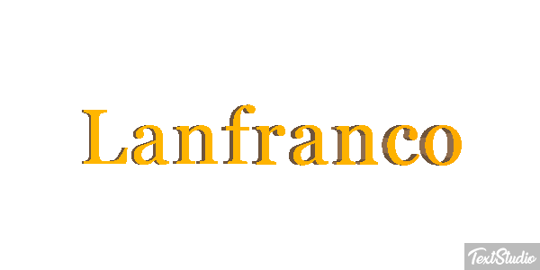Lanfranco テキスト効果