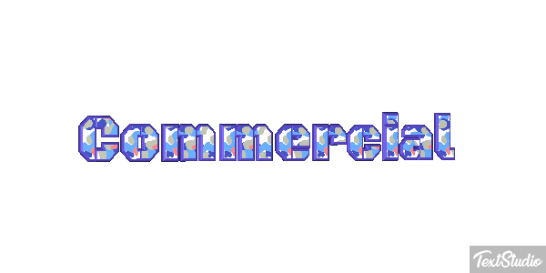 Commercial Text effect