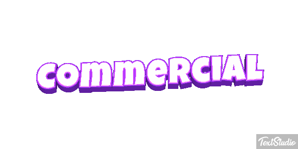 Commercial Text effect