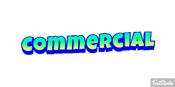 Commercial Text effect