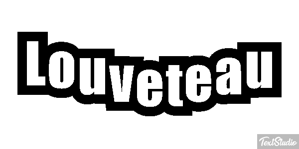 Louveteau Effet de texte