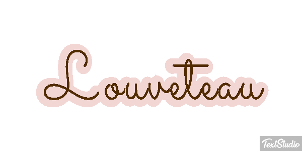 Louveteau Effet de texte