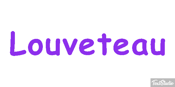 Louveteau Effet de texte