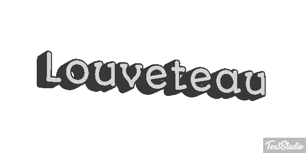 Louveteau Effet de texte