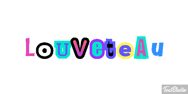 Louveteau Effet de texte