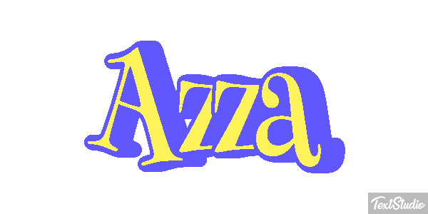 Azza Text effect