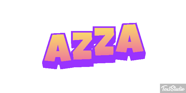 Azza Text effect