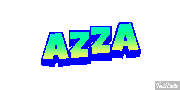 Azza Text effect