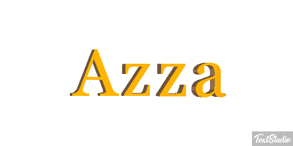 Azza Text effect