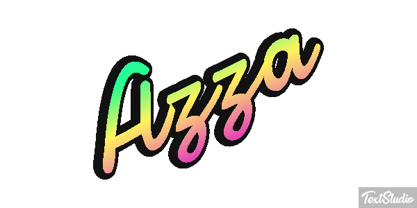 Azza Text effect