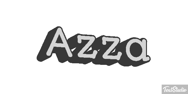 Azza Text effect