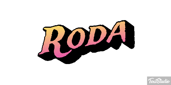 Roda テキスト効果