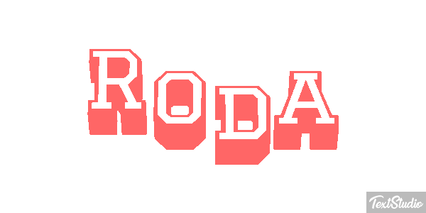 Roda テキスト効果
