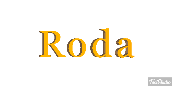 Roda テキスト効果