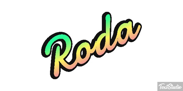Roda テキスト効果