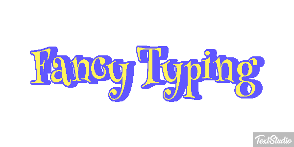 Fancy Typing Efecto de texto