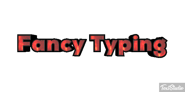 Fancy Typing Efecto de texto