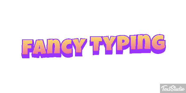 Fancy Typing Efecto de texto