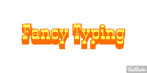 Fancy Typing Efecto de texto