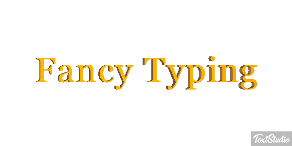 Fancy Typing Efecto de texto