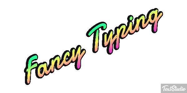 Fancy Typing Efecto de texto
