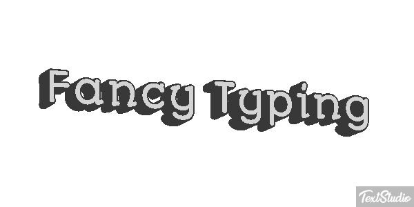 Fancy Typing Efecto de texto