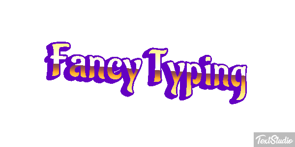Fancy Typing Efecto de texto