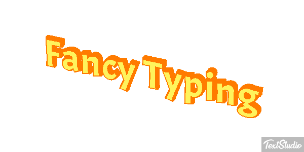 Fancy Typing Efecto de texto